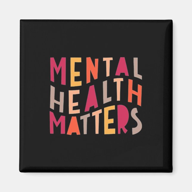 Aimant Problèmes de santé mentale Motivation (Devant)