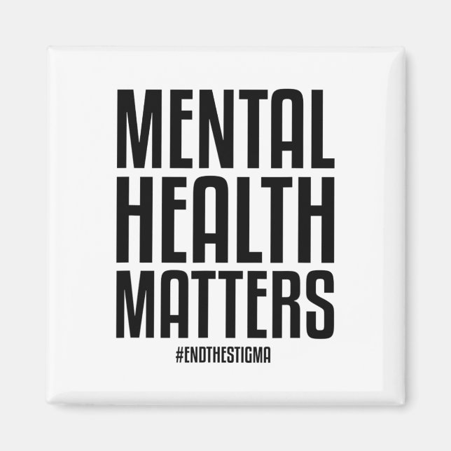 Aimant Problèmes De Santé Mettre Fin À La Stigmatisation  (Devant)