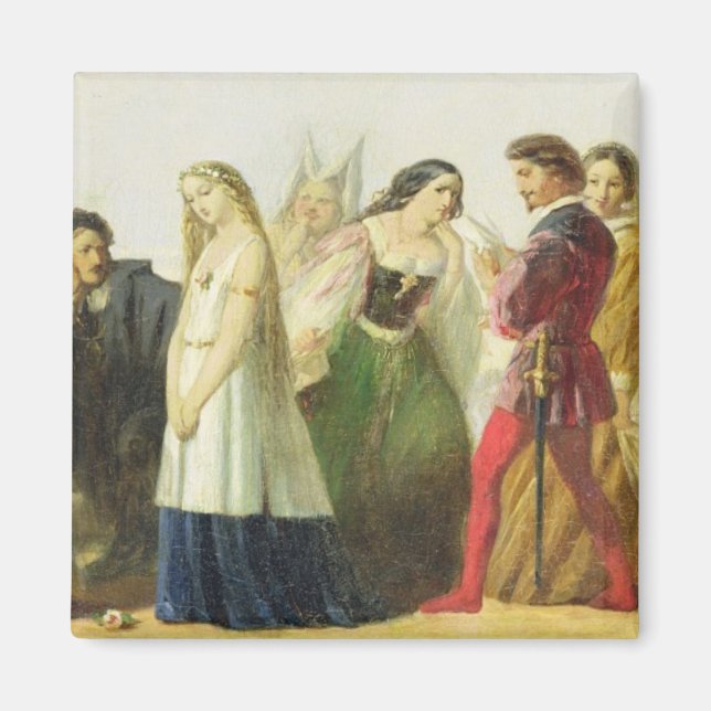 Aimant Procession des personnages de Shakespeare (huile s (Devant)