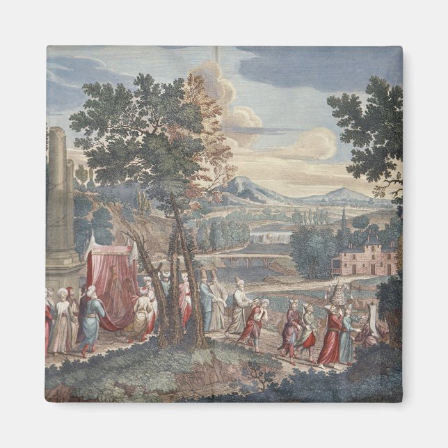 Aimant Procession du mariage turc, 1712-13 (Devant)