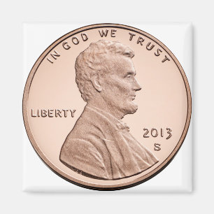Aimant Produits Abraham Lincoln 1 cent