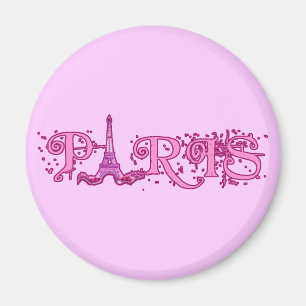 Aimant Produits assez roses de Paris