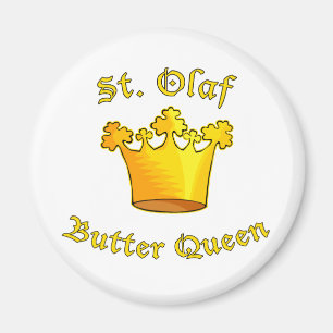 Aimant Produits de la Reine de beurre de St Olaf