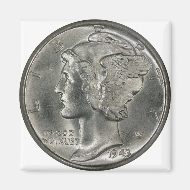 Aimant Produits Mercury Dime (Devant)