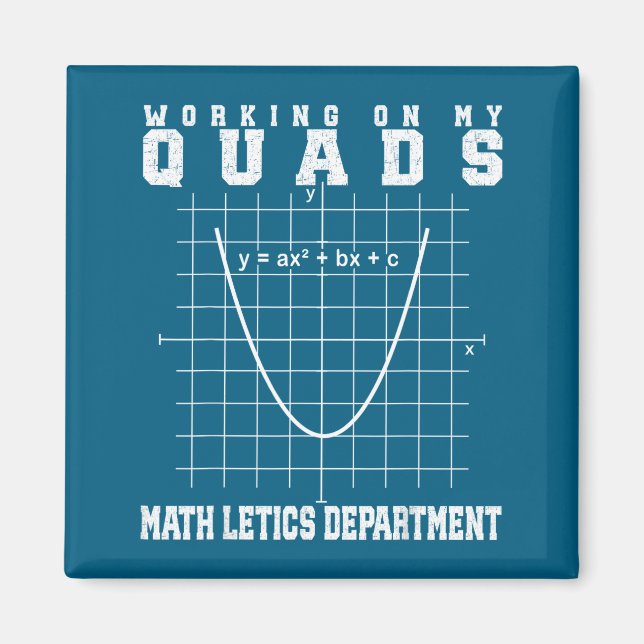 Aimant prof de gym de maths d'algèbre mathématiques trava (Devant)