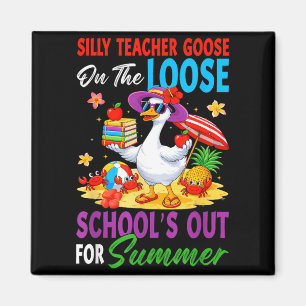 Aimant Prof fou Oie à l'état sauvage Dernier jour de