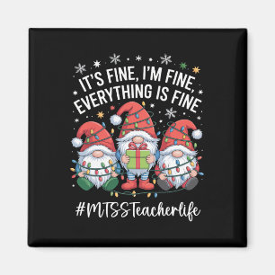 Aimant Prof Gnome Mtss Tout Va Bien Drôle Noël