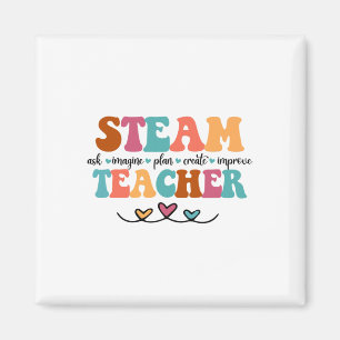 Aimant Prof Steam Squad Élementaire Enseignement Ck T
