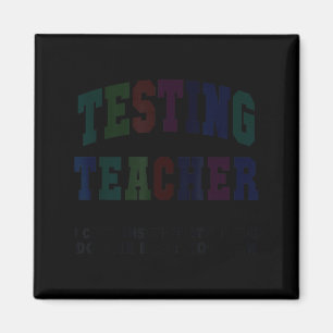 Aimant Prof testeur drôle journée de test bruh maths ela