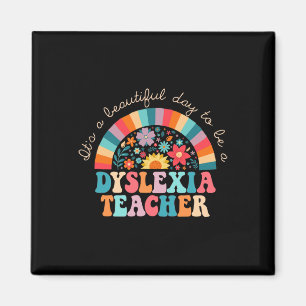 Aimant Professeur de dyslexie Rétro Dyslexie Thérapeute S