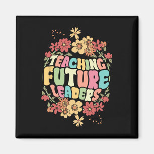 Aimant Professeur de floral enseignant aux futurs leaders