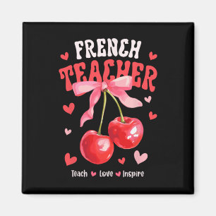 Aimant Professeur de français enseigne l'amour inspire Ch