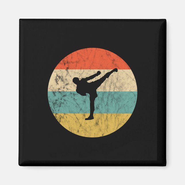 Aimant Professeur de kickboxing Sunset Mma Kickboxing Kar (Devant)
