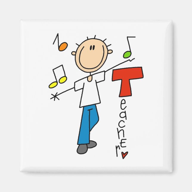 Aimant Professeur de Musique (Devant)