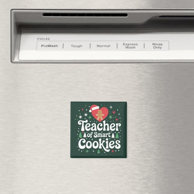 Aimant Professeur de Noël de cookies intelligents  (In Situ (Lave-vaisselle))