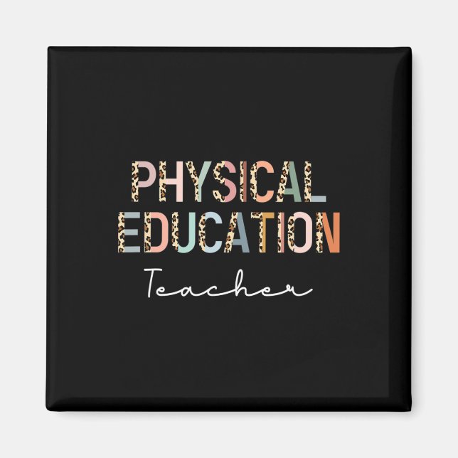Aimant Professeur d'éducation physique Leopard Ck à l'éco (Devant)