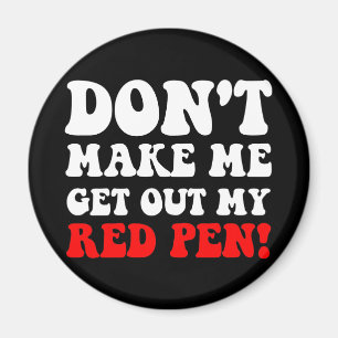 Aimant Professeur drôle