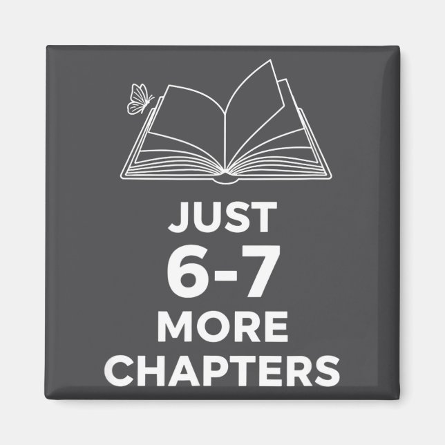 Aimant Professeur juste 6-7 chapitres amusants à lire Ens (Devant)
