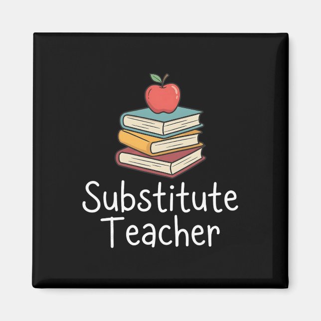 Aimant Professeur remplaçant Apple Books École Byck À l'é (Devant)