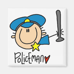 Aimant Profession de policier