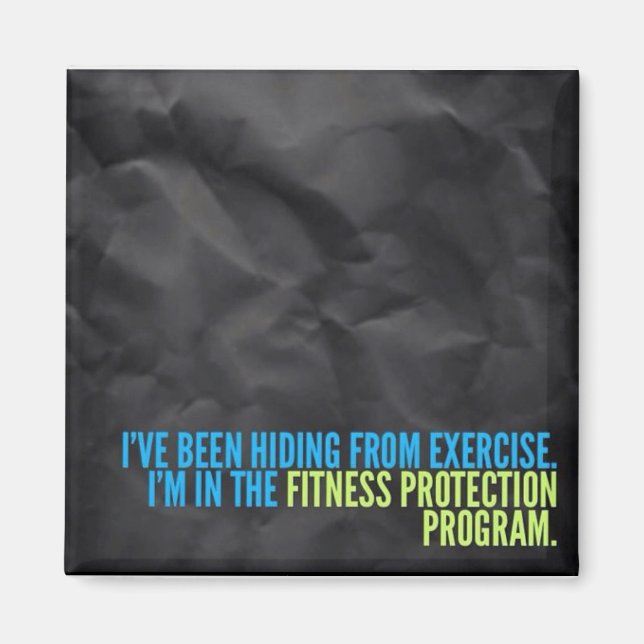 AIMANT PROGRAMME DE PROTECTION FITNESS (Devant)