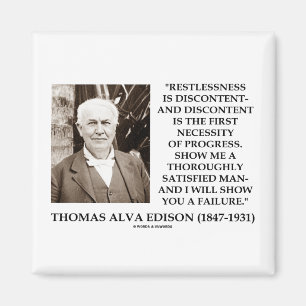 Aimant Progrès de mécontentement d'agitation de Thomas