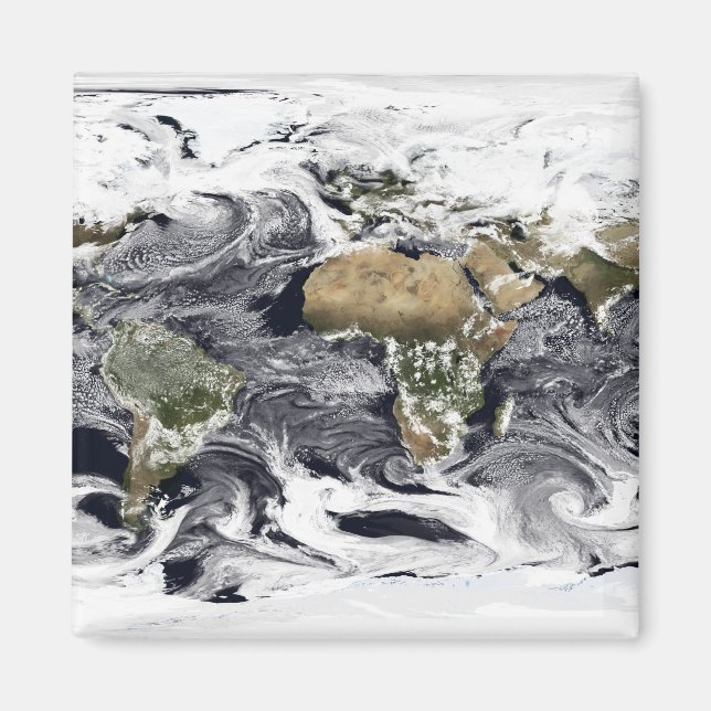 Aimant Projection cylindrique équidistale (Devant)