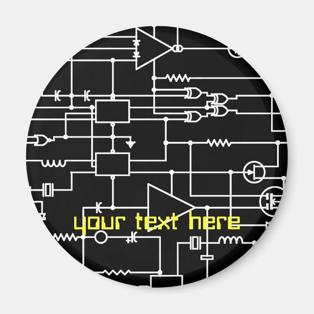 Aimant projet électronique (Devant)