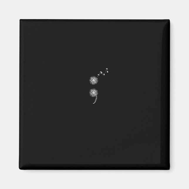 Aimant Projet Suicide Prévention Blowball Dandelion Pull (Devant)