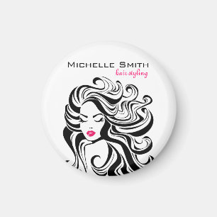 Aimant Prolongations de cheveux coiffure Curly cheveux no