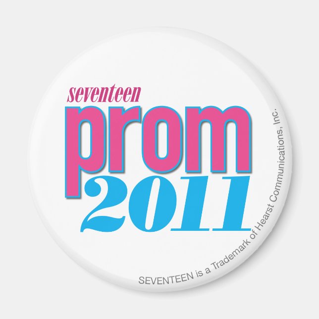 Aimant Prom 2011 - Aqua (Devant)