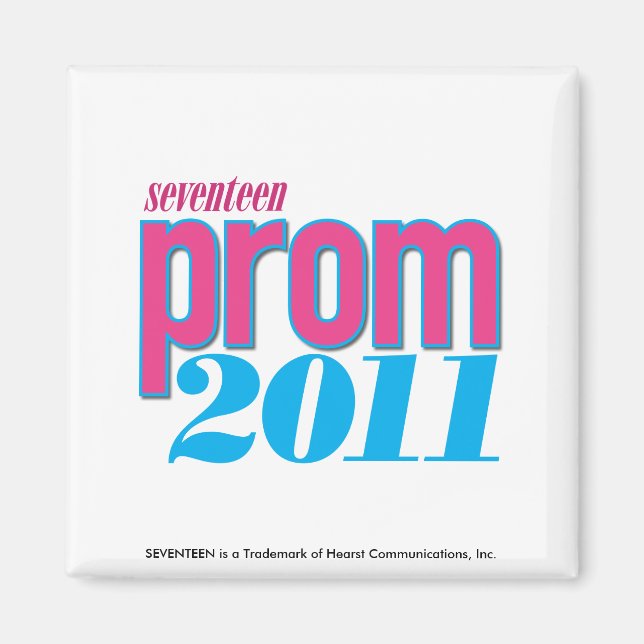 Aimant Prom 2011 - Aqua (Devant)