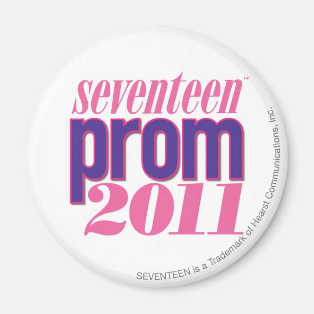 Aimant Prom 2011 - Violet (Devant)