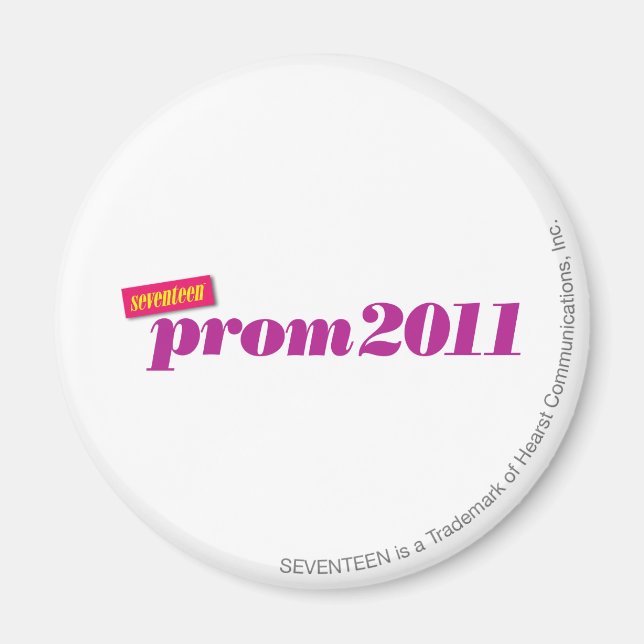 Aimant Prom 2011 - Violet (Devant)