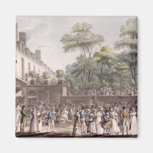Aimant Promenade dans le jardin turc