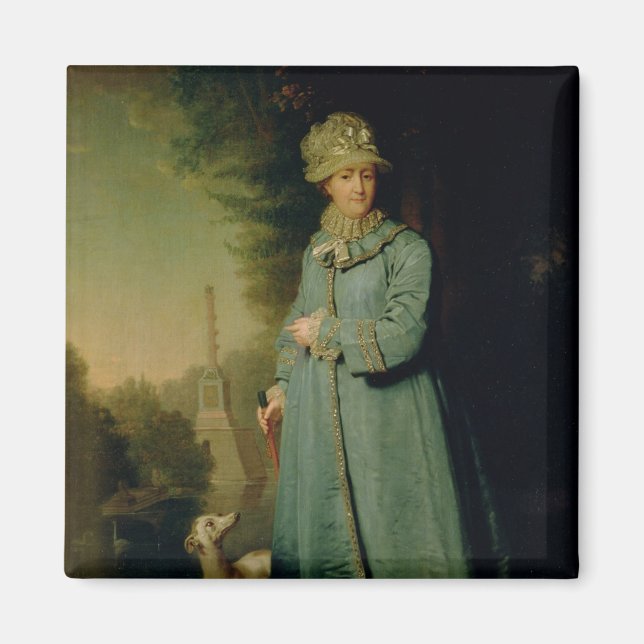 Aimant Promenade dans le parc à Tsarskoye Selo 1794 (Devant)