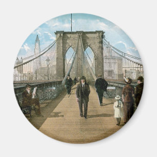 Aimant Promenade de pont de Brooklyn, New York City