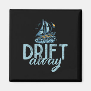 Aimant Promenade en bateau à la dérive