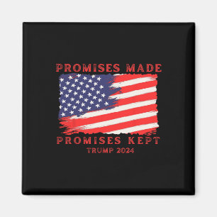 Aimant Promesses faites Maintes élections Trump 2024