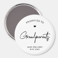 Promoté à Grand-parents Faire-part de grossesse