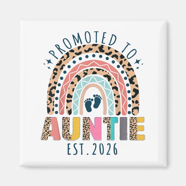 Aimant Promoted To Auntie Est 2026 Soon To Be Aunt First  (Devant)