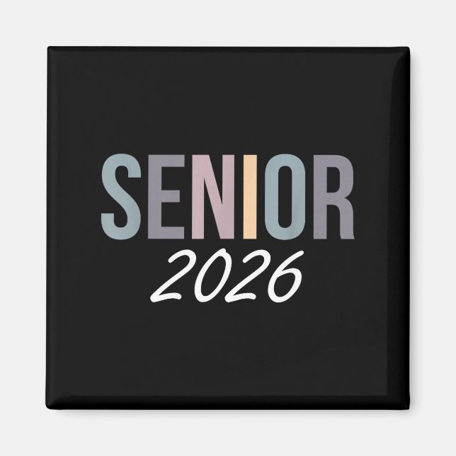Aimant Promotion 2026 terminale 2026 lycée (Devant)