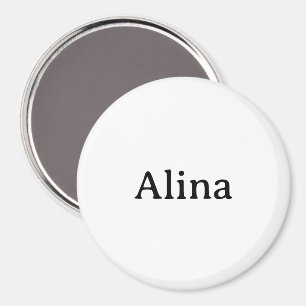 Aimant Promotion Simple de Marque Cercle de 3 Pouces