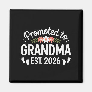 Aimant Promu À Grand-Mère 2026 Première Nana 2026