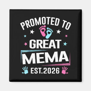 Aimant Promu Grande Mema Est 2026 Annonce de Grossesse