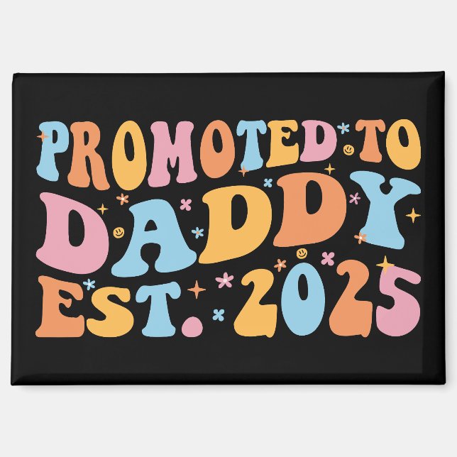 Aimant Promu Papa Est. 2025 III (Recto)