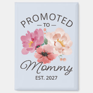 Aimant Promue Maman en 2027 Annonce de Nouvelle Maman VI