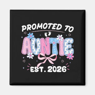 Aimant Promue Tatie Est 2026 Nouvelle Tante Grossesse