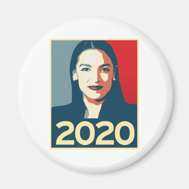 Aimant Propagande AOC 2020 (Devant)