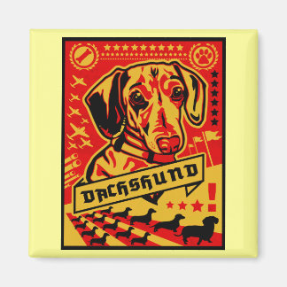 Aimant Propagande Dachshund